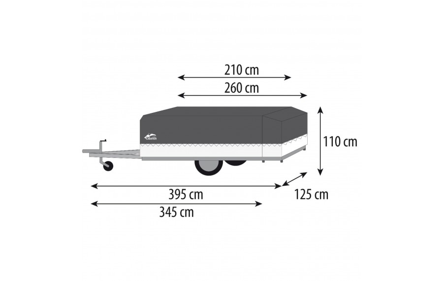 Tente remorque Manga Eco - Caravanes pliantes - CABANON