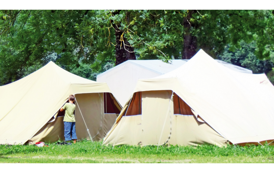 Tente Tipi Plume / 2-3 couchages de chez CABANON - Latour Tentes et Camping