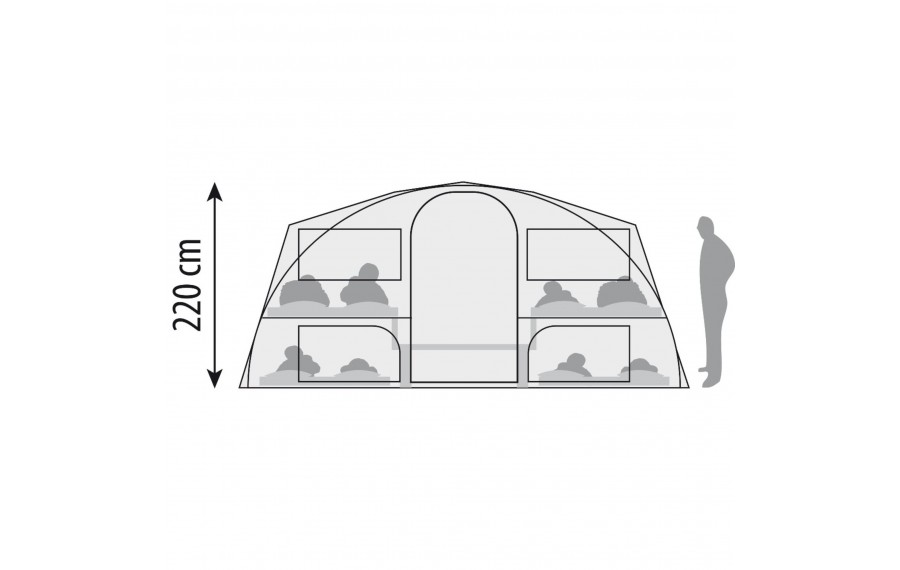 Tente sur remorque Mercury Cuisine Eco - Caravanes pliantes - CABANON