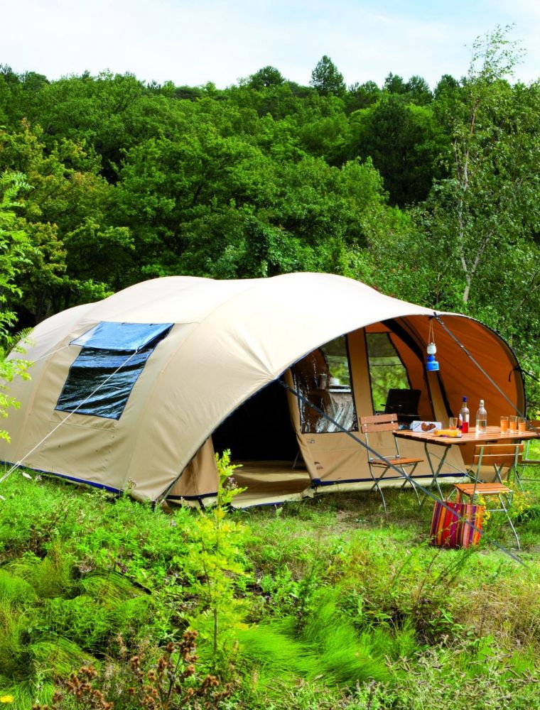 Tentes inspirées par la nature