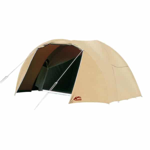 Dakota 4 compact dome tent made from breathable cotton canvas.