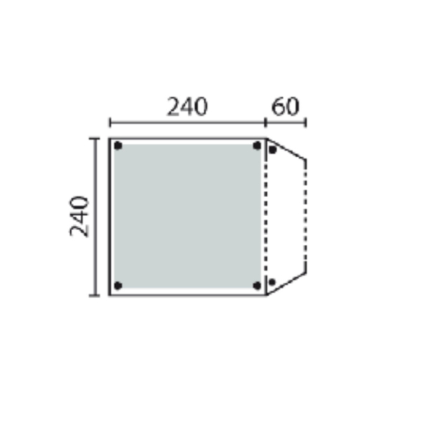 Dakota 4 touring tent dimensions