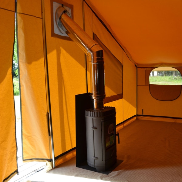 Classic 500 luxury tent with optional stove