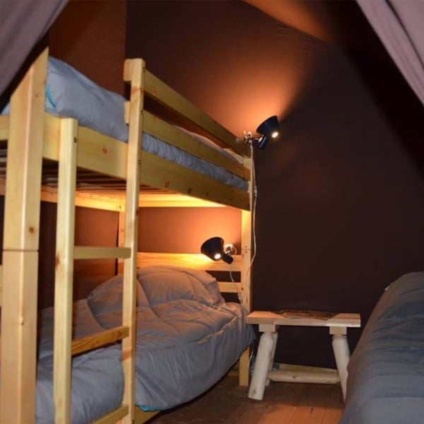 Discover the Robinson Tent: all-wood frame, year-round durability, and eco-chic glamping comfort for resorts or private escapes.
