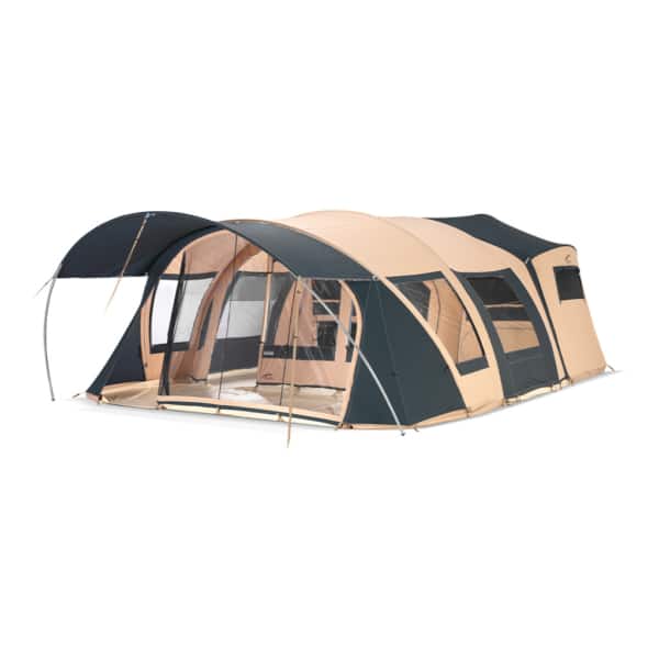 Luxury folding tent for 8 people with practical, weather-resistant design.