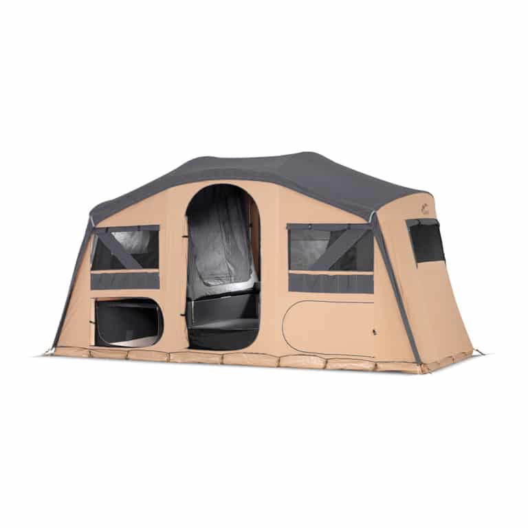 Caravane pliante MANGA - Tente familiale compacte (sans cuisine) - Cabanon.